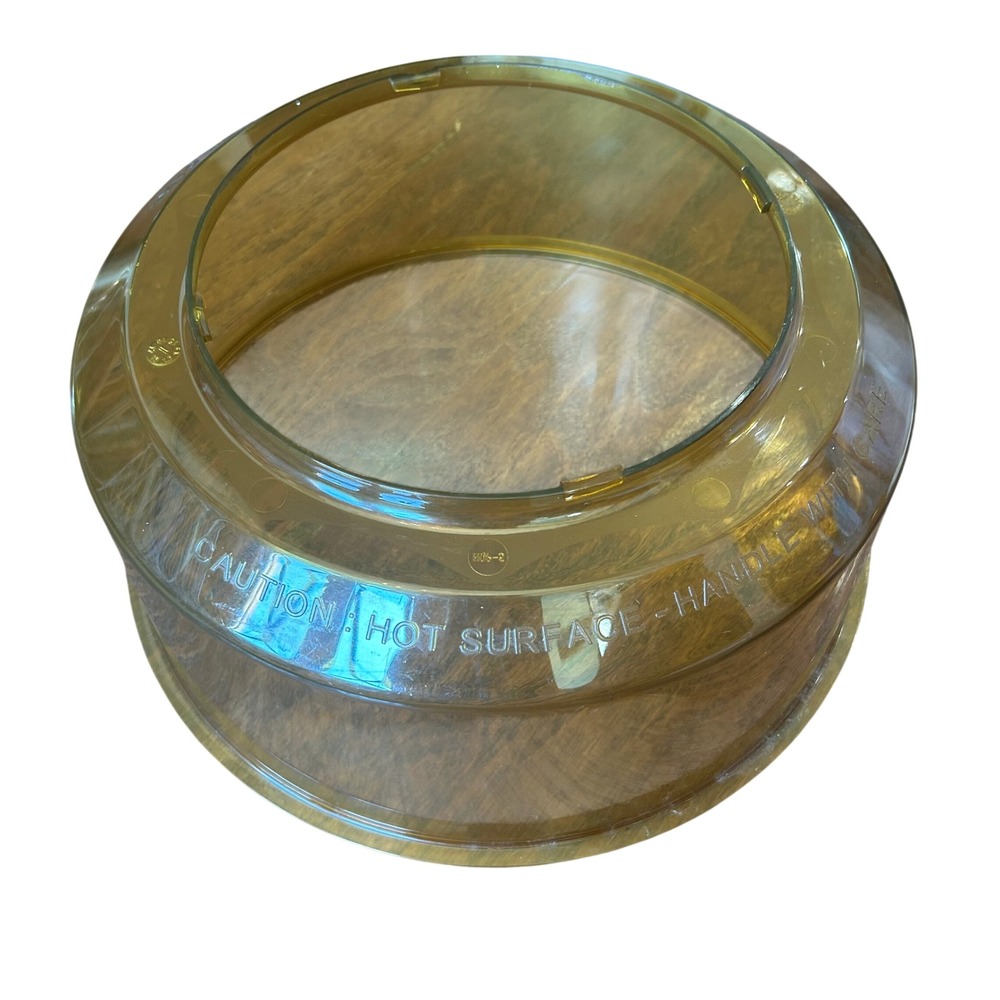 NuWave Pro Replacement Dome Lid Amber Infrared Oven Part Standard Size
